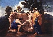Nicolas Poussin Et in Arcadia Ego oil painting